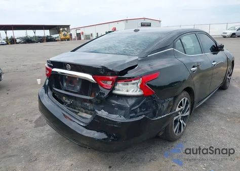 2017 Nissan Maxima 3.5 S из США, поврежденный, VIN 1N4AA6AP6HC455774